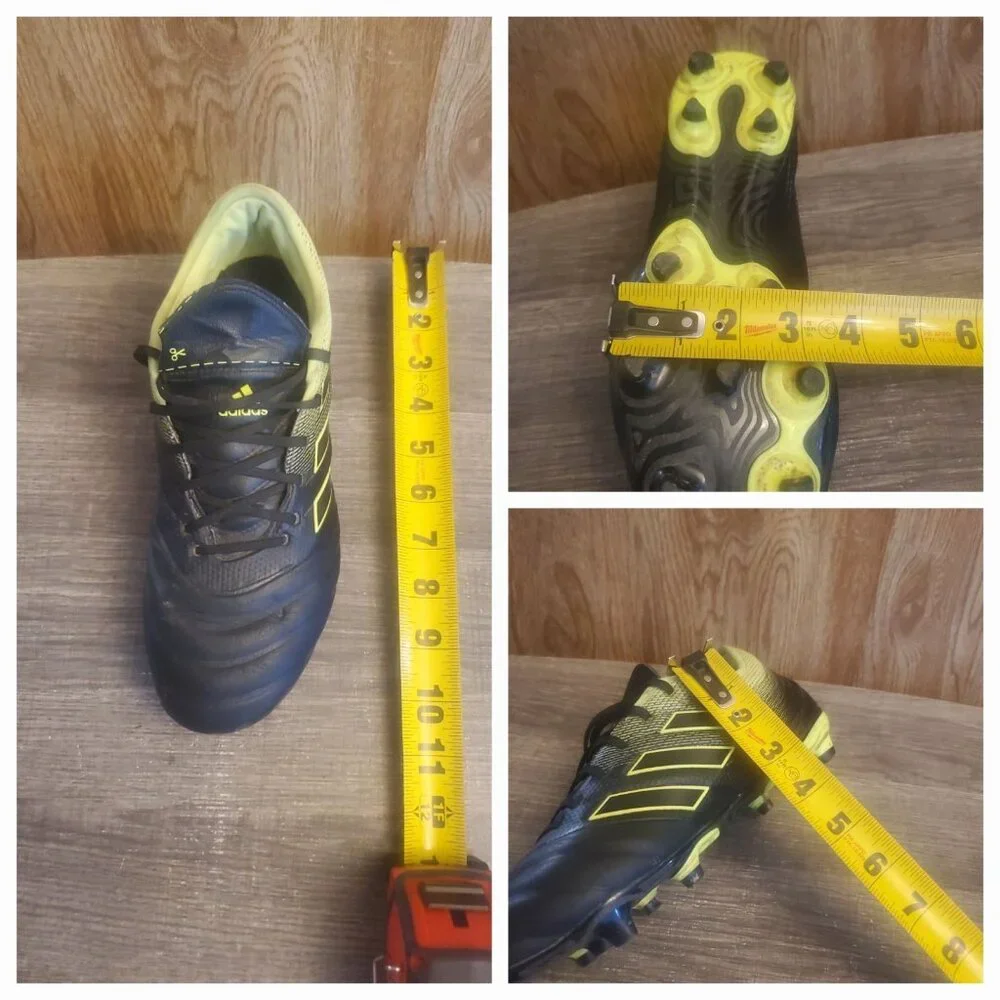 Adidas‎ Copa Gloro 19.2 FG Soccer Cleats Mens Size 7.5 Black Yellow